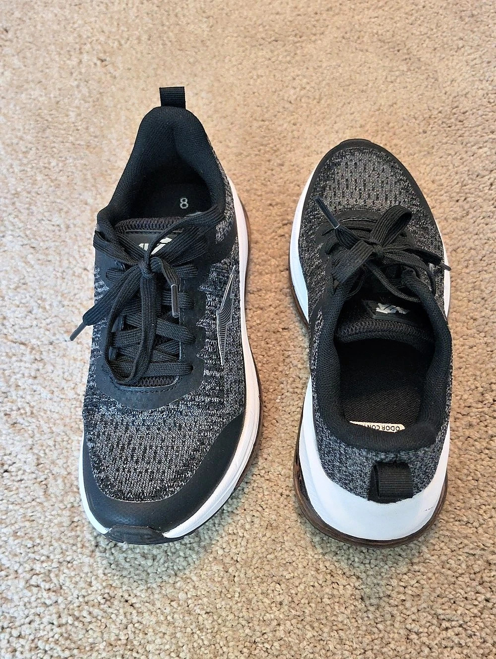 Avia Women's Air Athletic Sneakers Black & White